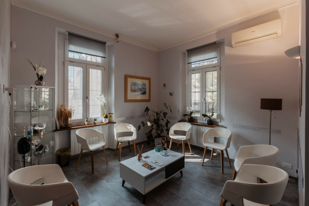Sala d’attesa dello Studio Dentistico Santoro