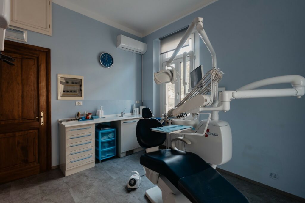 Sala odontoiatrica dello Studio Dentistico Santoro