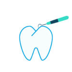 Icona per Conservativa ed Endodonzia, nella pagina Trattamenti