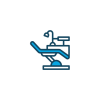 Sedia per studio dentistico